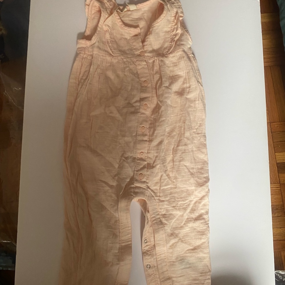 GAP Soft Peach Baby Outfit